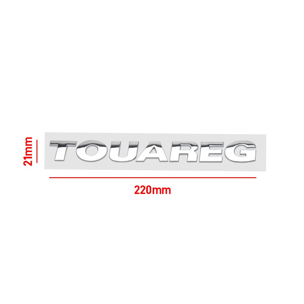 SVLHP1 For Volkswagen VW GTI Golf8 Polo Passat CC Tiguan R32 RLine Bora CC Caddy Touareg 3D ABS Car Trunk Logo Sticker Auto Accessories