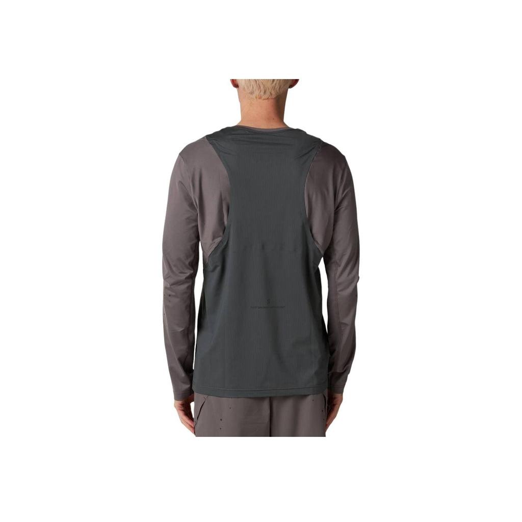 On X Post Archive Facti Collaborati Pullover Round Neck Breathable Lg Sleeve T-Shirt Men T-Shirts Dark-Gray 1UE10111953