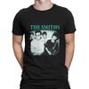 British Rock Bands In The 80s Men T Shirt The Smiths Amazing Tees Sleeve Crew Neck T-Shirts Pure Cotton New Arrival Clothes