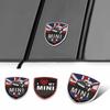 1/2 Stück 3D Metall Auto Styling Schild Aufkleber Kofferraum Außen Auto Aufkleber Zubehör Für MINI Cooper JCW WORKS R55 R56 F55 F56 R57