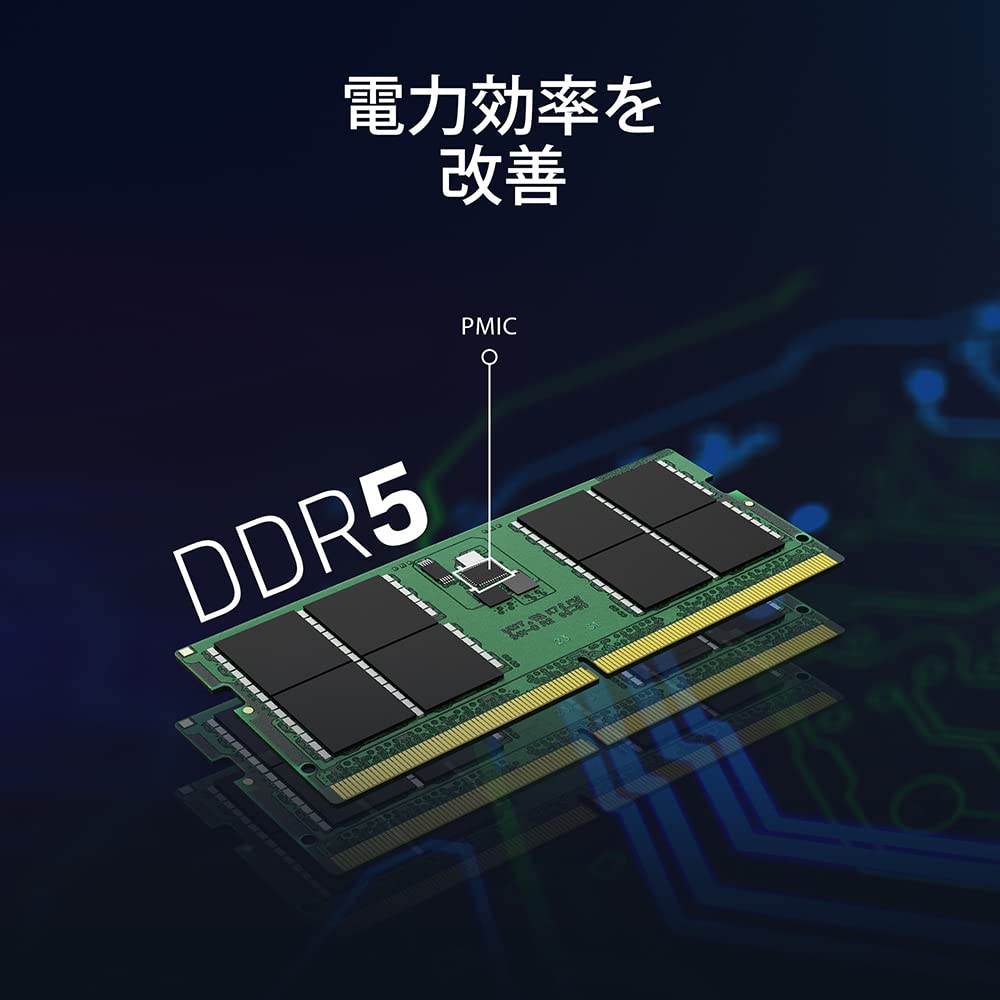 Kingston Technology Kingston Notebook PC Memory DDR5 16GB x 1 CL40 Product Lifetime Warranty [100% Compatible] 4800MT/s 1.1V KCP548SS8-16