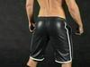 Boxer Short Men's Shorts Stylish Unique Sports Black Genuine Lambskin Leather