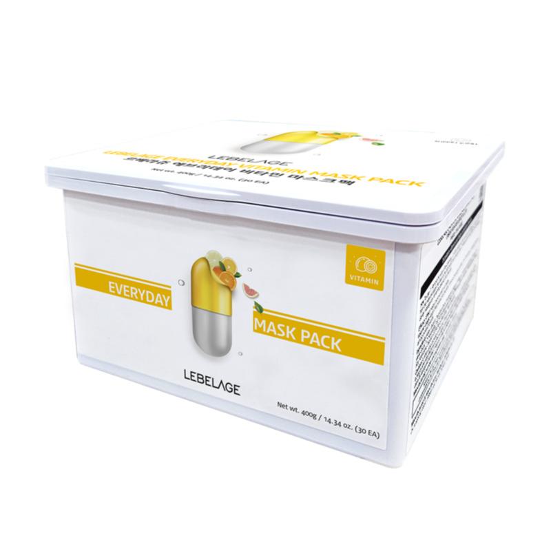 

Lebelage Everyday Vitamin Mask Pack 30 Sheets (400g)