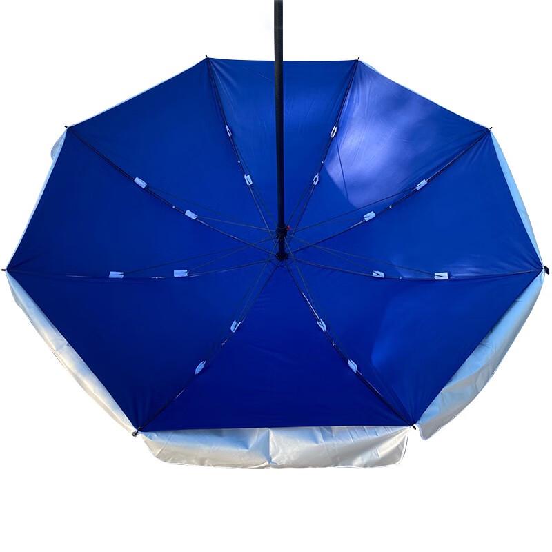 Tri-polar 2.4m Outdoor Sun Umbrella with 30L Water Base
