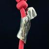 Cloak Knife Drop Brass Knife Beads EDC DIY Paracord Fidget Toy Paracord Rope Decompression Toy Edc
