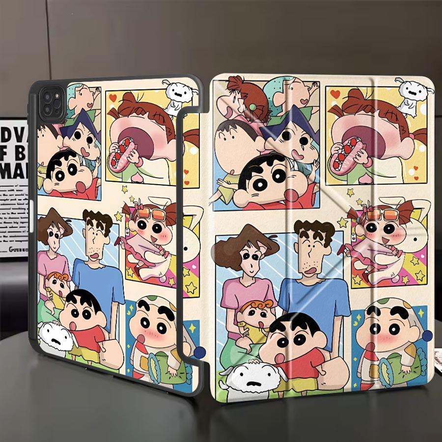 

Holder Cover Tablet Case For iPad Air 4 5 M3 M2 1 2 M4 11inch Mini 6 7 Pro 2025 Pro 11th 10th 9th 8th 7th 12.9inch Cute Cra-yons iPad Mini 6 8.3