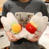 Stuffed Dog Plush Toy Soft West Highland White Terrier Dolls Cartoon Puppy Burger Fries Bag Pillow Kawaii Gifts for Birthday