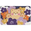 Entrance Mat Washroom Toilet Door Moisture-wicking Non-slip Pad Home Fine Bedroom Toilet Rug Durable Durable Useful