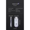 1/2PCS Car RGB LED Door Strobe Warning Signal Lights USB Magnetic Welcome Light Safe Anti-collision Emergency Lamp