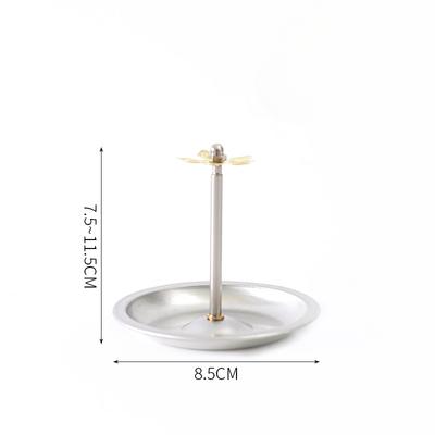Einstellbare Edelstahl Weihrauch Tablett Sandelholz Weihrauch Brenner Haushalt Wohnzimmer Schlafzimmer Moskito Weihrauch Ständer Weihrauch Tablett Basis Halterung