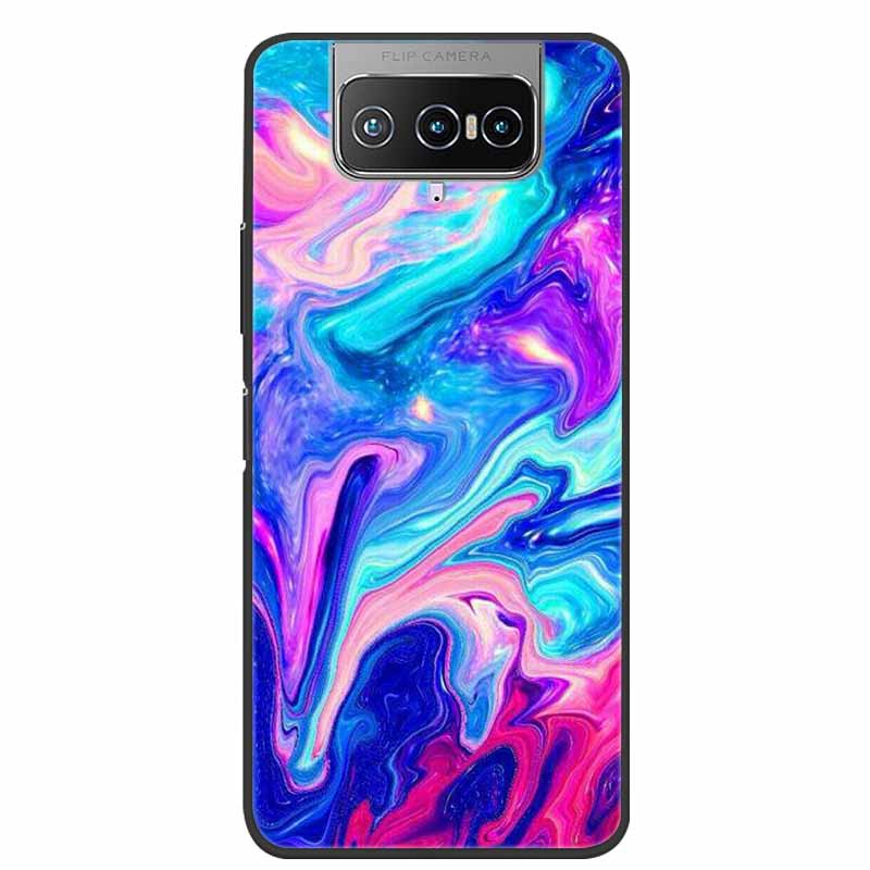 For Asus Zenfone 8 Flip Case Star Soft TPU Silicone Phone Case For Zenfone8 Flip Zenfone 8 ZS590KS Back Cover
