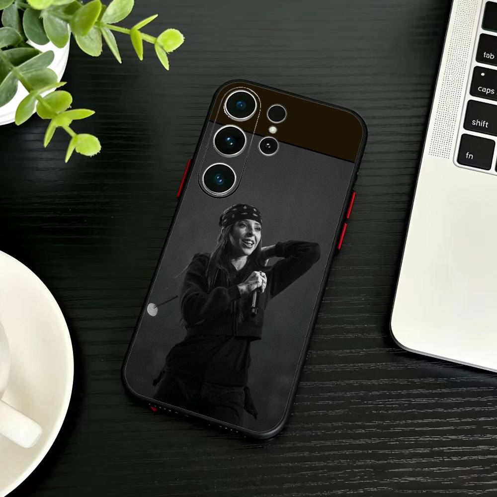 

Singer Young Miko Phone Case For Samsung S26,S25,S24,S23,S22,S21,S20,Ultra,Plus,FE Black Soft Cover Samsung S26Plus