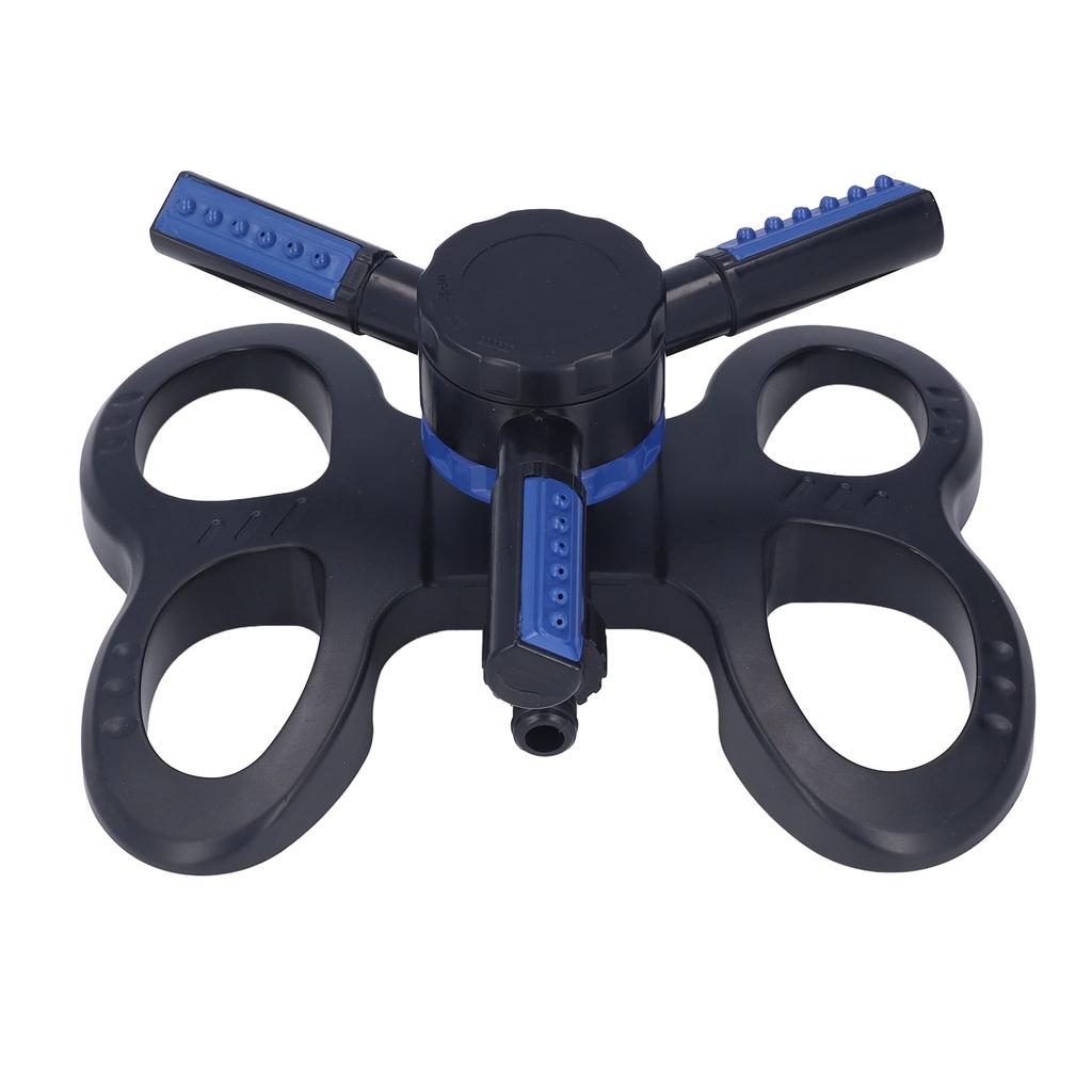 Lawn Sprinkler 360 degrees Automatic Rotation Trifurcate Type with Quick Coupling for Garden Watering Irrigation System