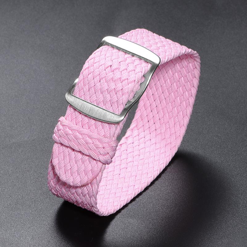 High-quality Woven Nylon Watch Strap Bracelet Belt 14mm 16mm 18mm 20mm 22mm Band for Omega Universal Replacement Watchband