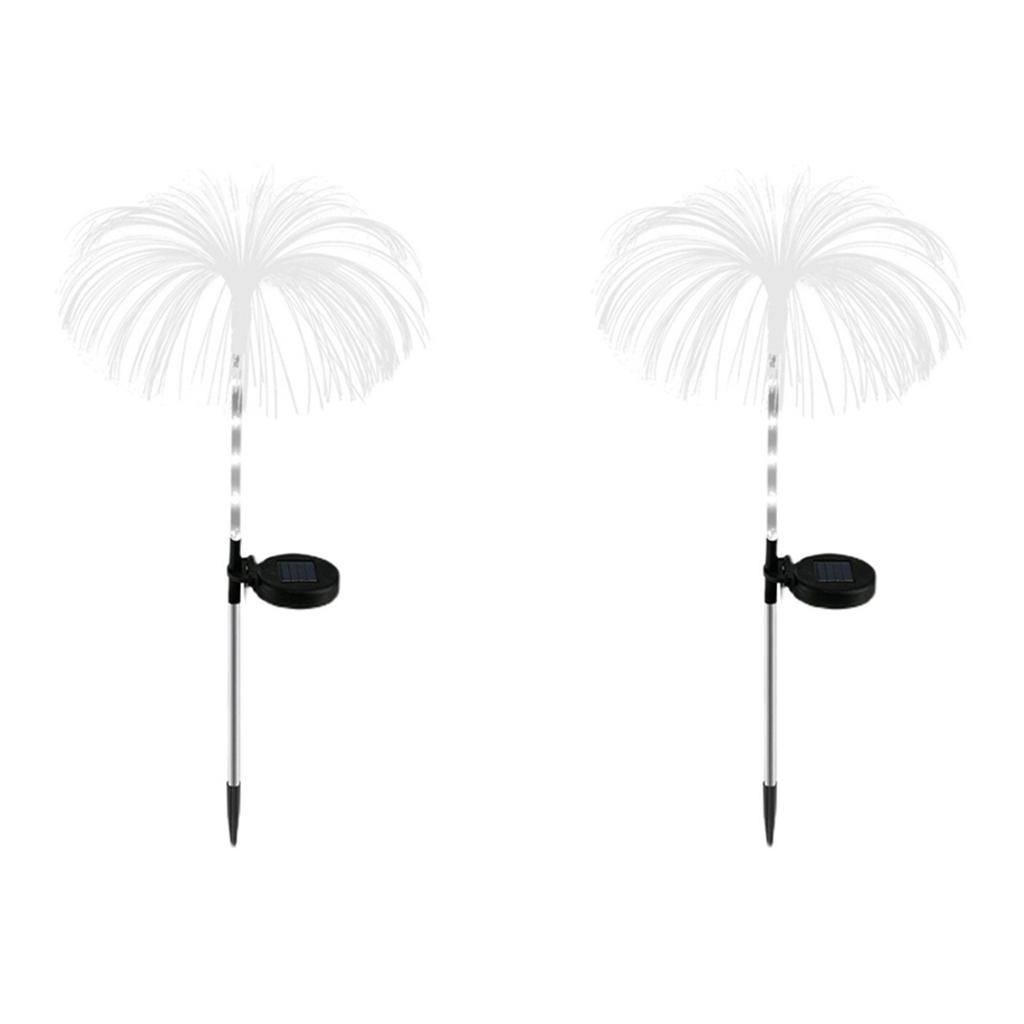 Solar Outdoor Lights MultiColor Changing Jellyfish Ground Lights  LED Lamp Garden Path-way 