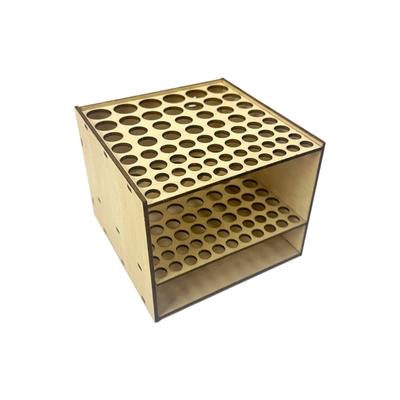 Sturdy Wooden Desk Accessory 71/14/67 Holes Pencil Hold For Office School Home Art Studio Organization
