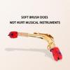 Professional Universal Saxophone Cleaning Brush Double Color Design Effective Moisture Removal Fits Baritone