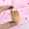 Decoration Folder Clip Resin Stationery Kawaii Bread Cat Photo Card Stand Memo Holder Memo Clip