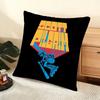Cartoon S-Scott P-Pilgrim Cushion Cover Soft Short Plush Pillow Cover Smooth Cozy Texture Aesthetic Cushion Case Home Decor
