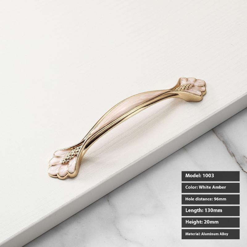 Retro Antique Cabinet Door Handles Kitchen Cupboard Pulls Drawer Knobs Solid Aluminum Alloy Hardware