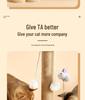 Durable Solid Wood Sisal Cat Scratching Post & Toy - Self-Entertainment and Boredom Relief for Cats