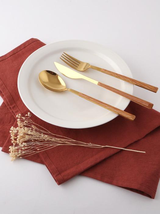 

sosomoso dinner cutlery set 2 colors Gold Black