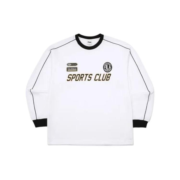 FILA T Shirts Unisex White Crew Neck Moderate Other FS2RLG1102XO-WH 95