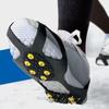 10-Pin Urban Spike Crampons Anti-Slip Grip On Snow and Ice (1 Pair)