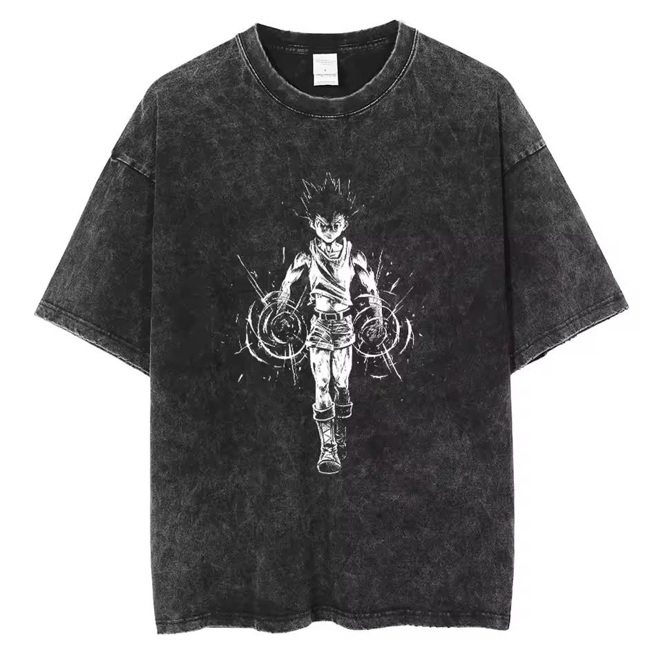 Summer Anime Print  Arrival Short Sleeved Mens Clothes Tee Shirt Homme Graphic T-Shirts Men Tshirt for Men Ropa Hombre