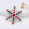 Fumaide Christmas Snowflake Brooch Set