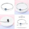 925 Silver Color Evil Eye Charm Demon Eye Bead For Original Bracelet&Bangle DIY Making Fashion Jewelry Gift