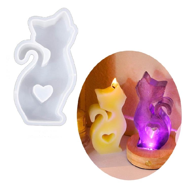 Bear Rabbit Candle Molds for DIY Candle Valentines Christmas Gift