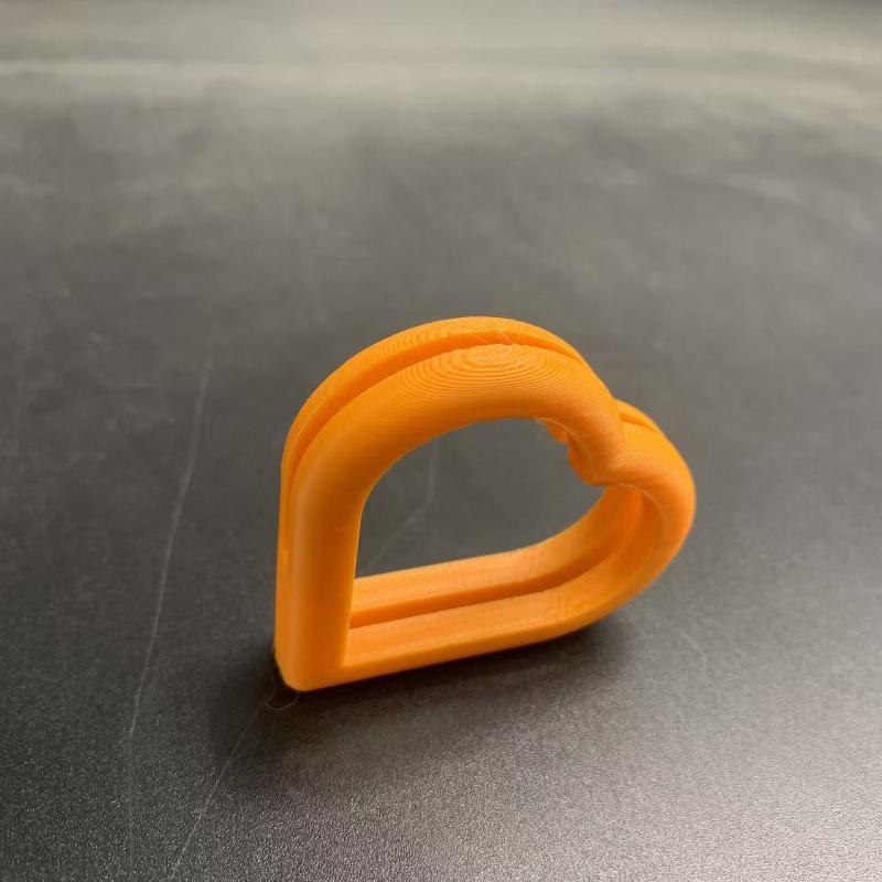 Heart Ring Shape Desktop Photo Holder Decorative Frame Stand For Home Bedroom Instant Photo Display
