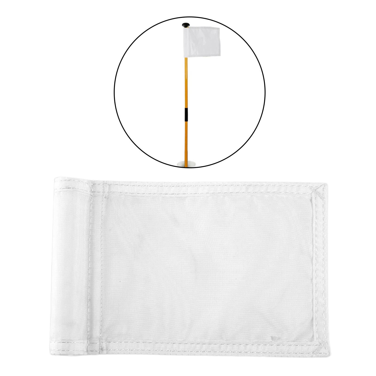 

Putting Green Flags - Solid Color Flags, Golf Flags for Yard, Golf Pin Flags, білий