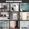 High quality silicone T-shaped windproof sealing strip, suitable for door and glass gaps - transparent,durable,and easy to stick