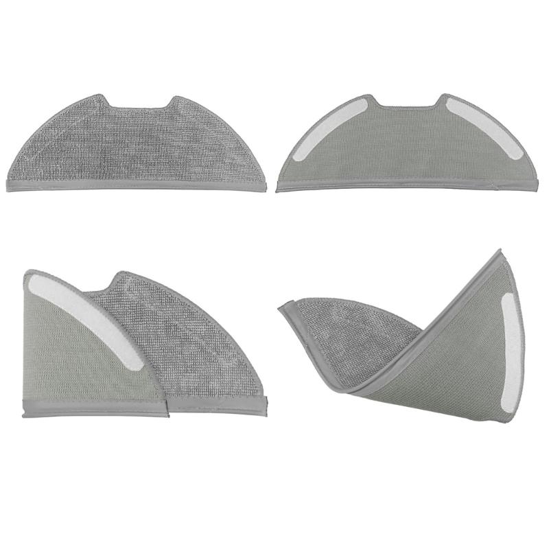 Vacuum Cleaner Rollers Brush Mopping Cloth Plastic Filter Side Brush Robot Vacuum Accessories Suitable for E10S Model