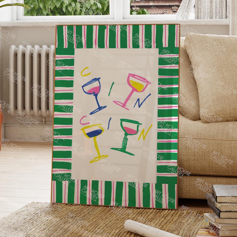 

Современный клуб вина и сыра середины века, винтажные цитаты о еде, настенное искусство, холст, живопись, постеры для кухни, домашнего декора 21x30cm No Framed