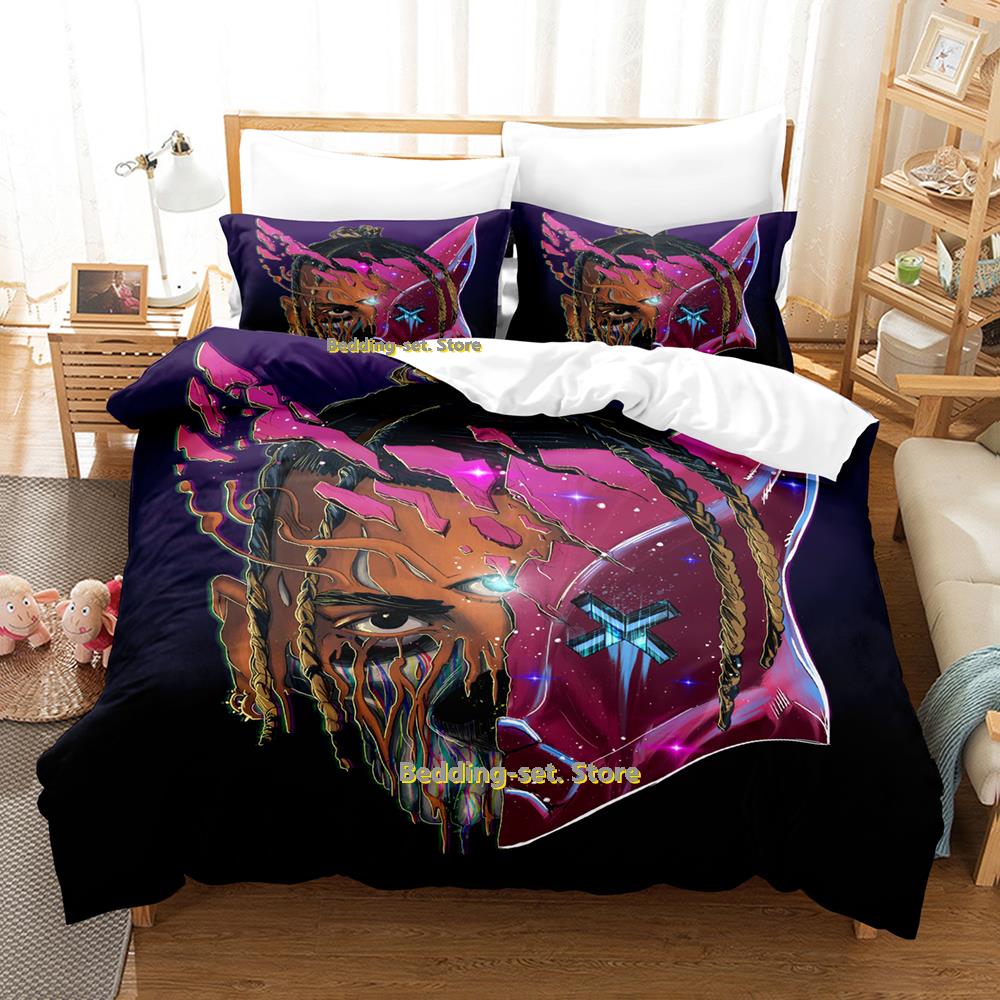Rauw Alejandro Set Lenzuola Singolo Gemello Matrimoniale Queen King Size Set Lenzuola Letto Adulto Bambino Camera da Letto Tute Tre Pezzi Set Lenzuola Anime