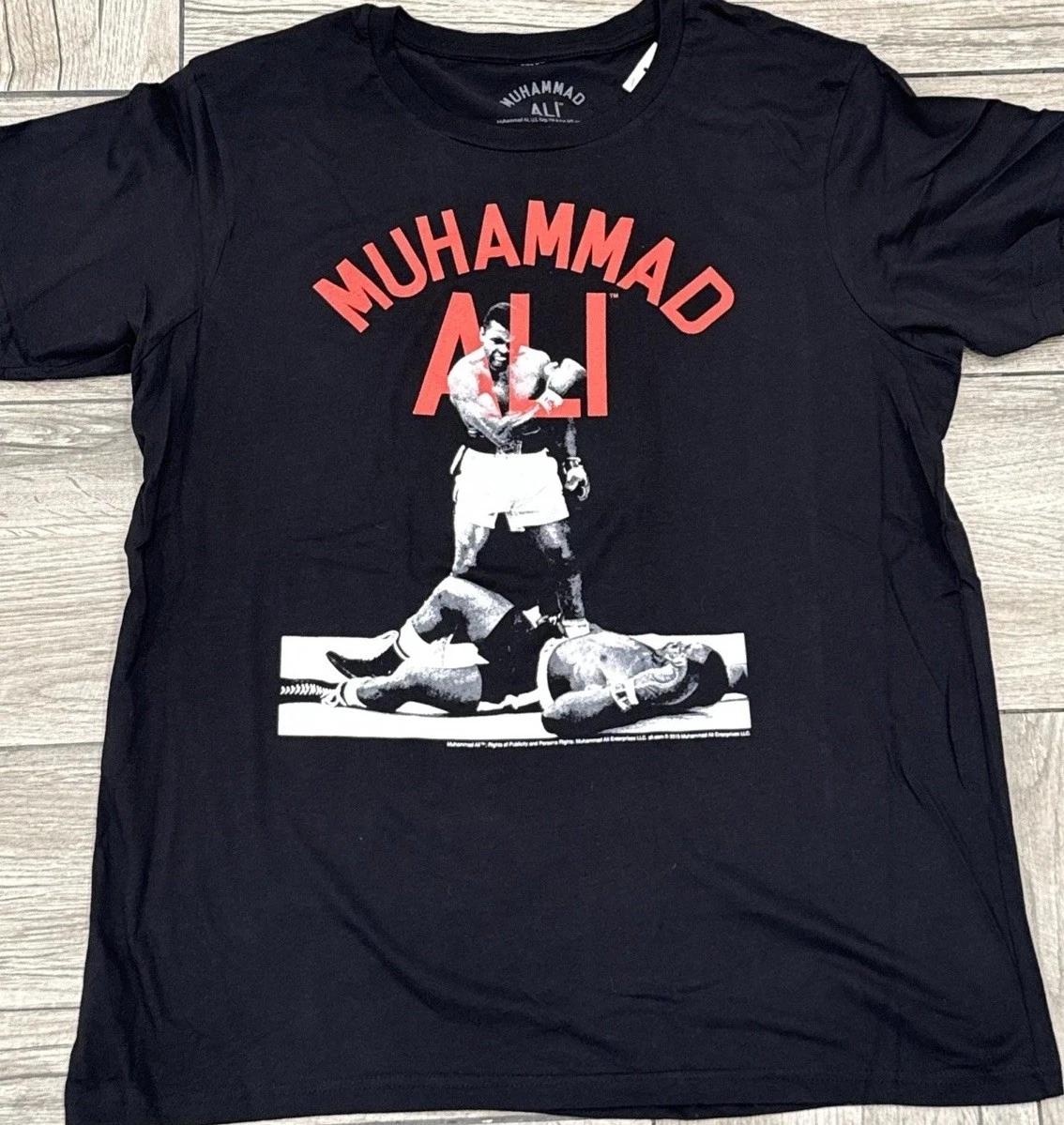 2015 Muhammad Knockout Sunny Liston Officially Licensed Ali T-Shirt Size XL S