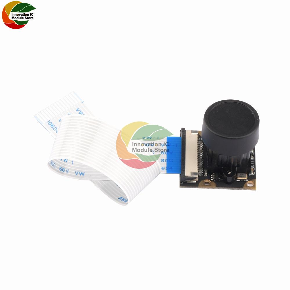 For Raspberry Pi 3/4 Generation 3B+ Camera Module 5 Million Pixel 160 Degree Ultra Wide-angle Lens Dvp Interface for ESP32