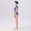 Women's 2.0 Quick-Dry Slim Fit Knitted Yoga Top - Breathable, High-Elastic, Short-Sleeve Fitness T-Shirt
