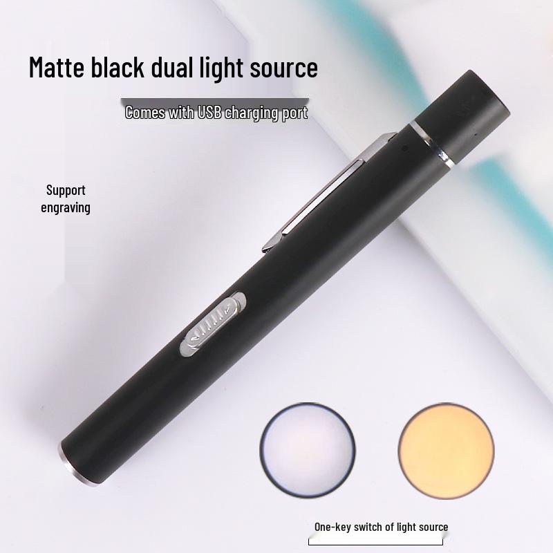 Nurse Pupil Penlight: Dual Light Flashlight for Doctors, Children, ENT & Oral Exams