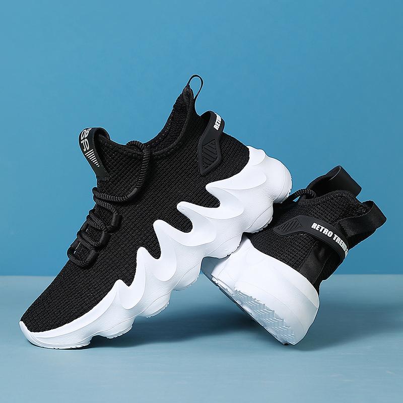 Men Casual Sports Sneakers Lightweight Comfortable LaceUp New Male Simple Walking Shoes Soft Sole Lace Tenis Masculino Mens Trainers
