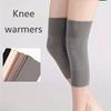 Winter Warm Knee Pads Thermal Velvet Fleece Joint Protection Wrap Sleeve Heat Patch Pocket Anti-cold Arthritis Joints Knee Brace