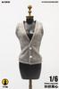 TYM126 Maßstabsfigur für sexy Büro High School College Graue Weste Strickpullover und Waffe nicht [TOYBARJAPAN] 1/6 Frauen, Schönheit, Dame, Mädchen, Studentin,