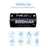 PALO 1.2V Ni-mh  D Size Rechargeable Battery   Type D R20 8000mAh Low Self-discharge Rechargeable Battery