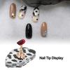 Acrylic Nail Art Display Stand Portable Home Salon   Practice Nail Tip Holder for Novice Nail Artist