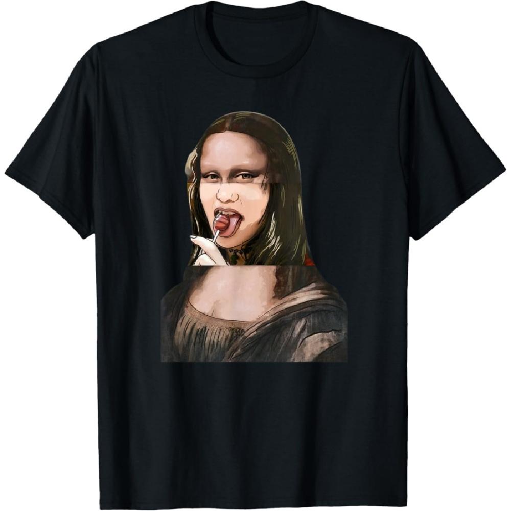 

BoredKoalas Художник Мона Лиза Леденец Картина Леонардо Да Винчи Подарок Художнику Футболка XXXXXL чёрный