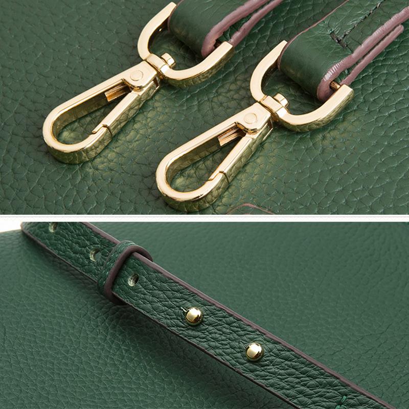 Women Tote Bag Genuine Leather Handbag Ladies Shoulder Crossbody Bags Satchel