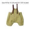 Suspender Trousers Doll Denim Pants Dress Up Doll Overalls Bjd Doll Clothes  Doll Accessories